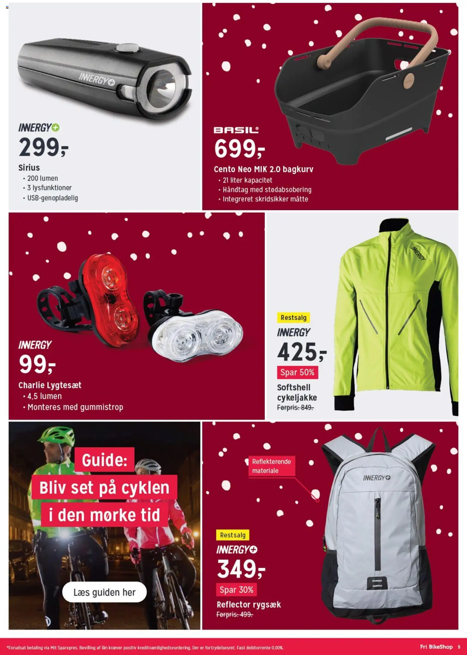 Fri BikeShop tilbudsavis – gyldig fra 16.12.2025 | Side: 5 | Produkter: Rygsæk, Måtte