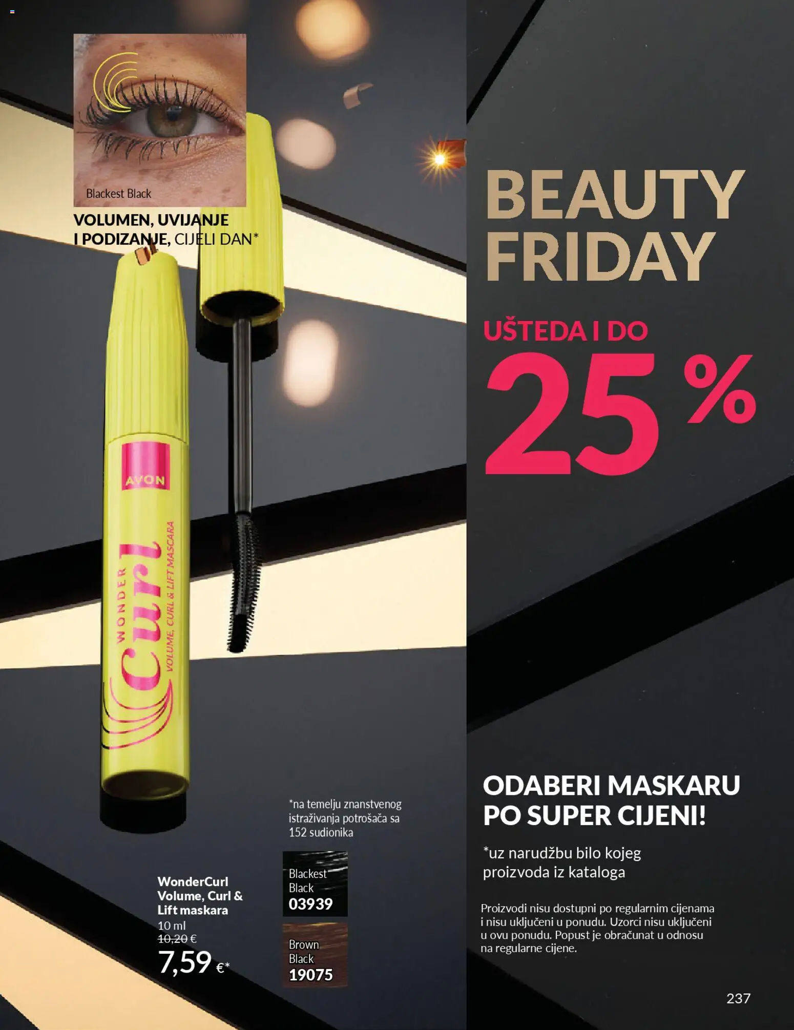 Avon katalog | vrijedi od 31.10.2025 | Stranica: 237 | Proizvodi: Maskara
