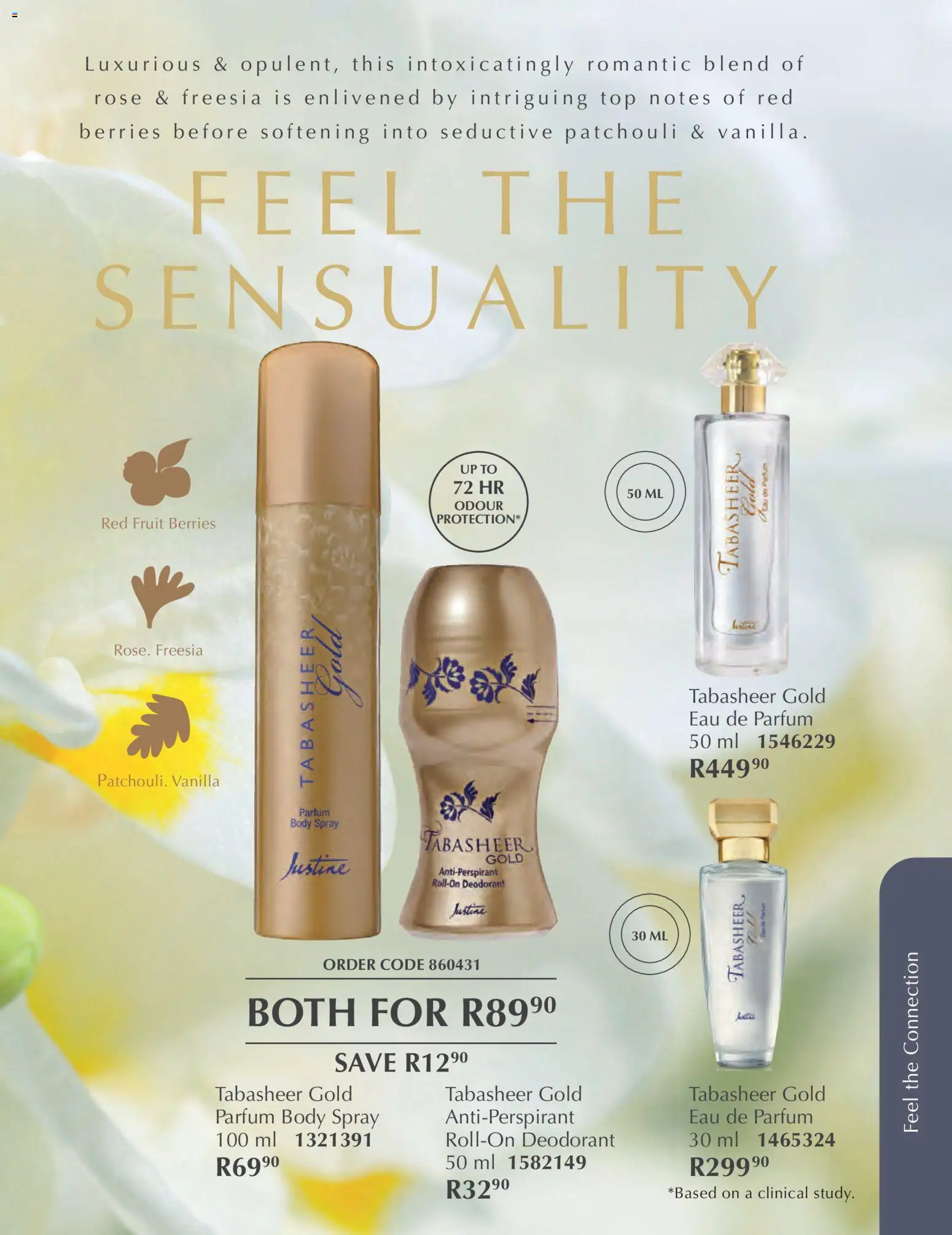 New Justine catalogue – valid from 01.02.2026 | Page: 8 | Products: Body spray, Deodorant, Antiperspirant, Fruit