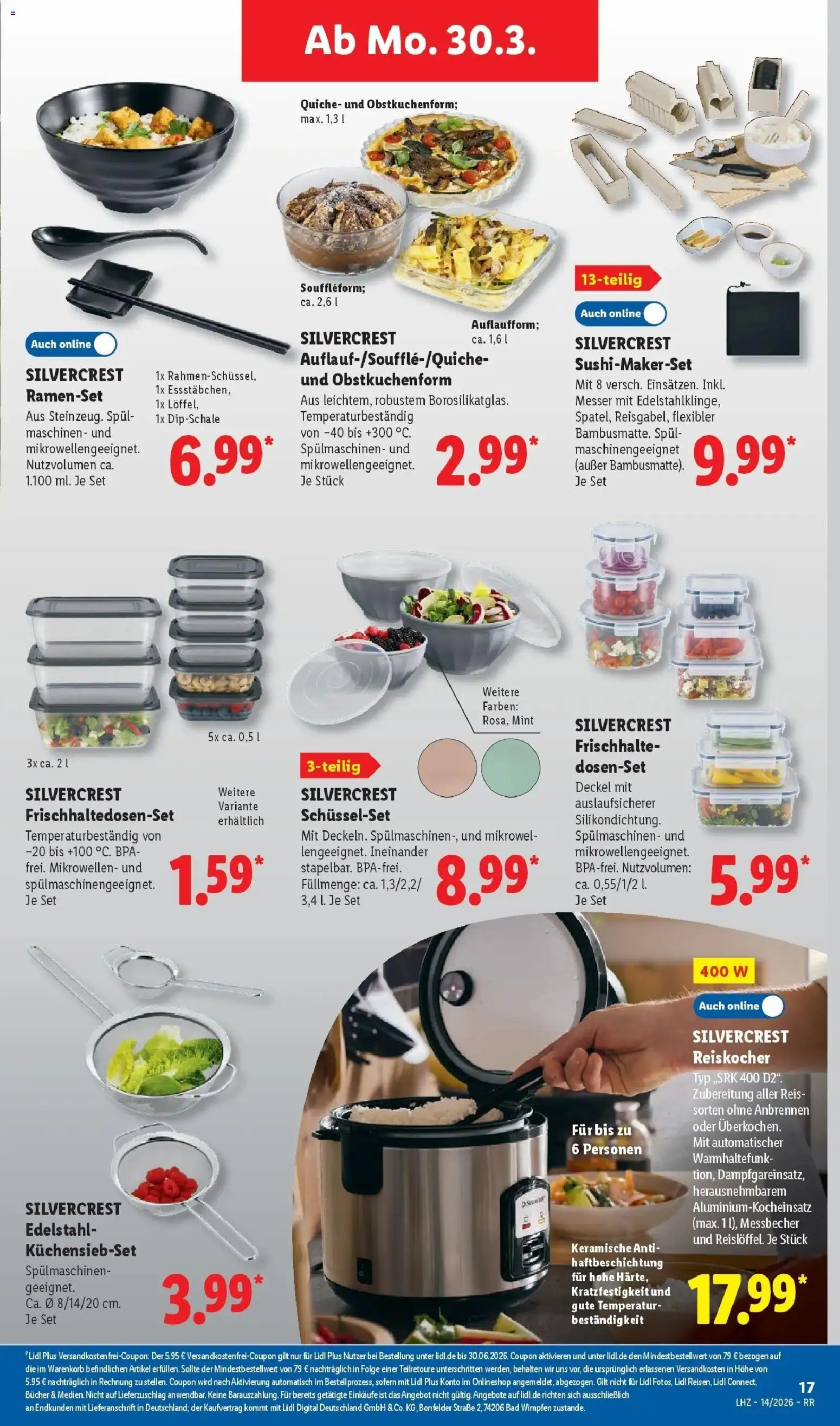 Lidl Prospekt Bergisch Gladbach – gültig ab 30.03.2026 | Seite: 33 | Produkte: Bad, Reis