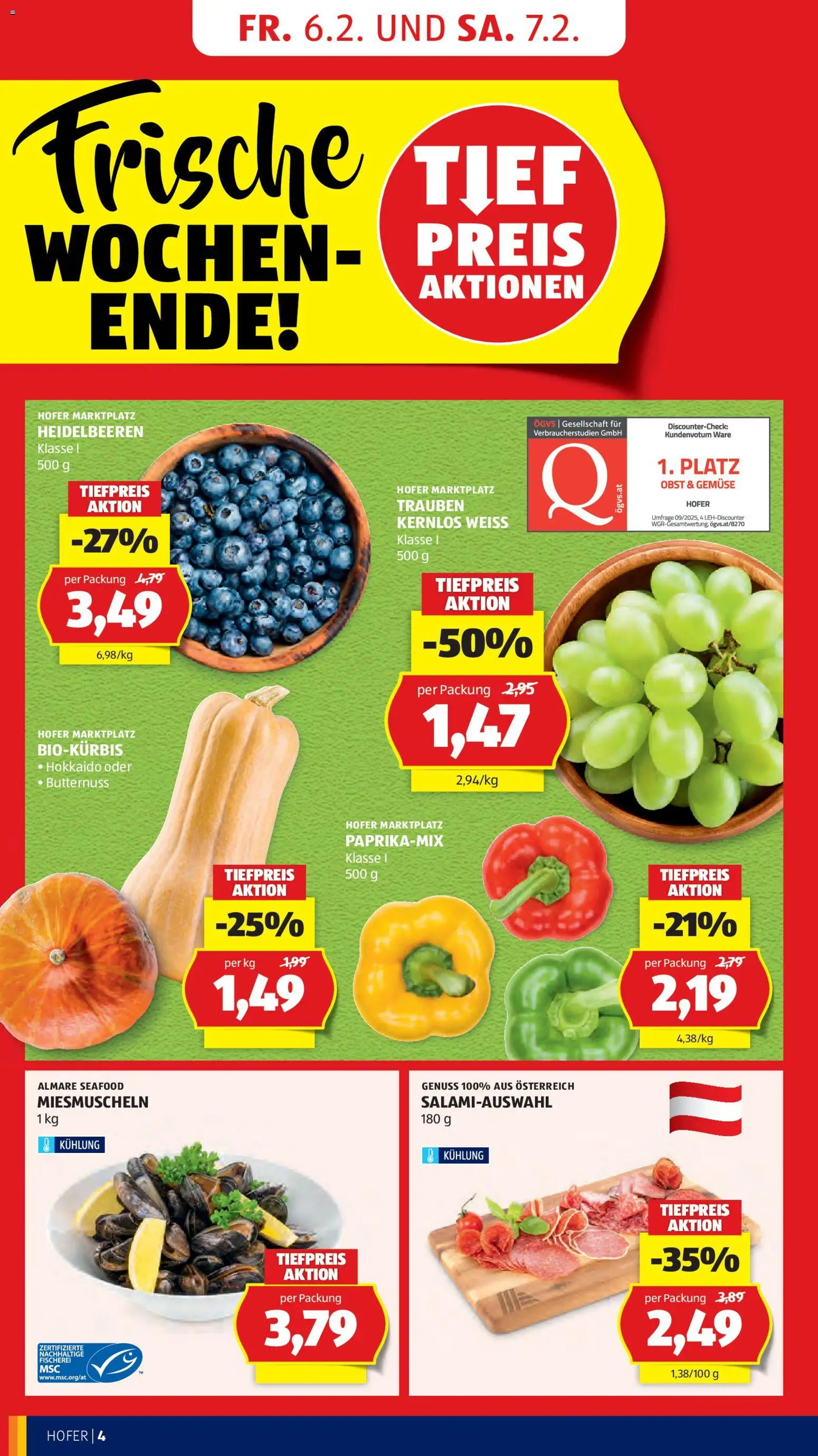 Hofer AT akciós ujság - amely érvényes a következő dátumtól: 06.02.2026 | Oldal: 6