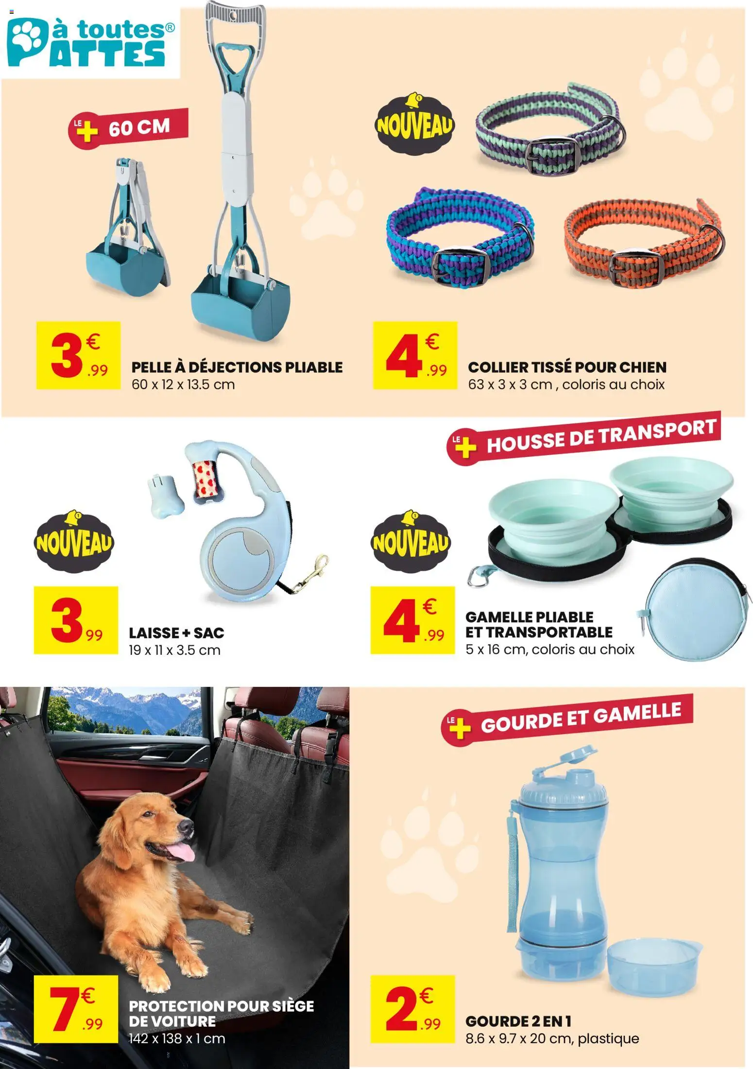 {H1} | Page: 3 | Produits: Sac, Gourde, Collier