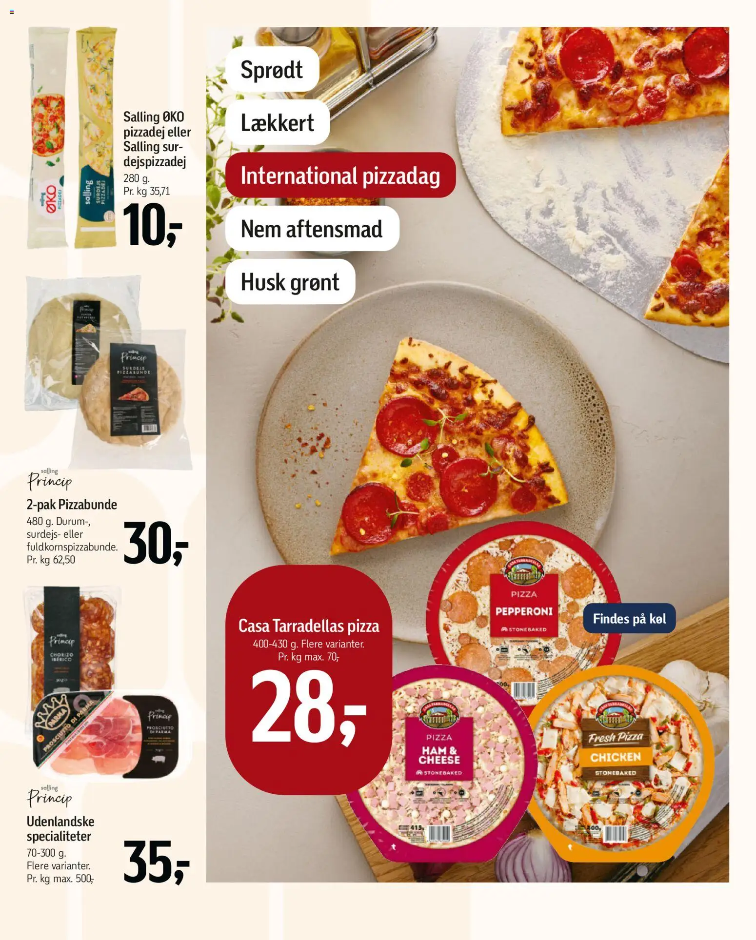 Føtex tilbudsavis – gyldig fra 30.01.2026 | Side: 33 | Produkter: Pizza, Pizzadej