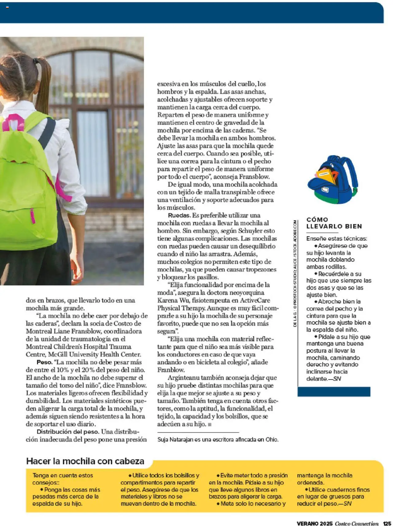 Costco catálogo │ válido desde el 03.07.2025 | Página: 125 | Productos: Bicicleta, Mochila, Peso