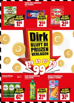 Dirk - Folder week 44 - Voorbeeld van een folder van Dirk, geldig van 29.10.2025 | Pagina: 14 | Producten: Ui, Kaas, Pizza, Tafel