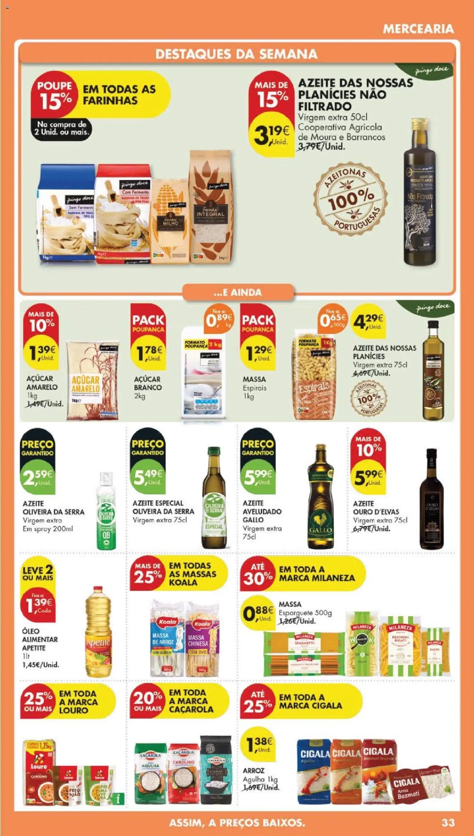 Pingo Doce folheto │ válido de 31.03.2026 | Página: 37 | Produtos: Azeitonas, Arroz basmati, Louro, Milho