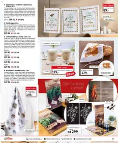 Náhled letáku Velký Košík katalog leden 2026 od 01.01.2026 | Strana: 53 | Produkty: Koření, Sporák, Cappuccino, Prkénko
