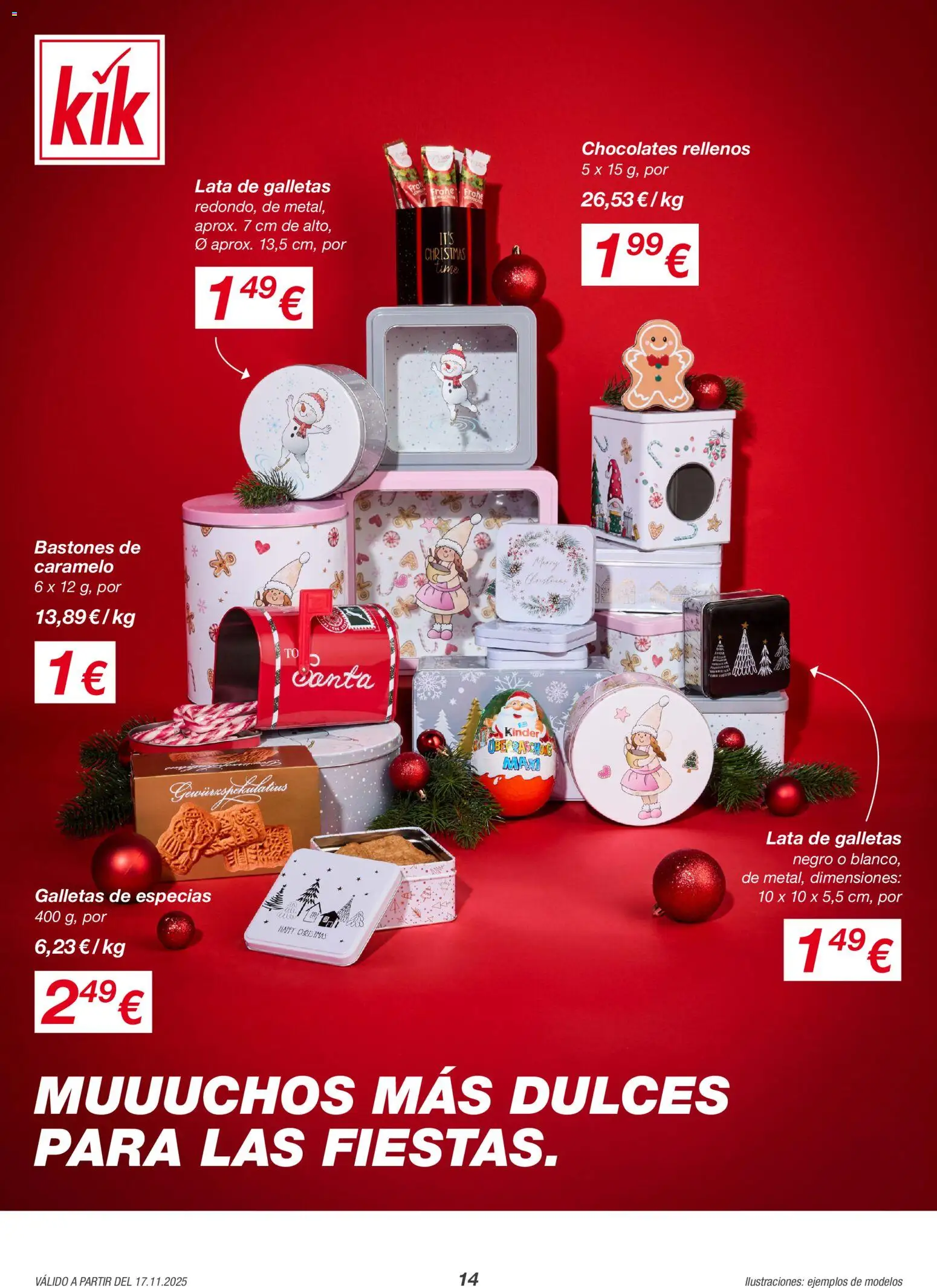 KIK Black Friday │ válido desde el 17.11.2025 | Página: 14 | Productos: Galletas