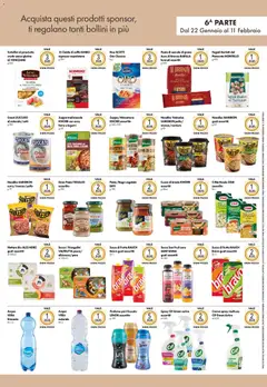 Anteprima del volantino Famila Raccolta Bollini catalogo valido a partire dal 22.01.2026 | Pagina: 4 | Prodotti: Caffè, Riso, Acqua, Ricotta