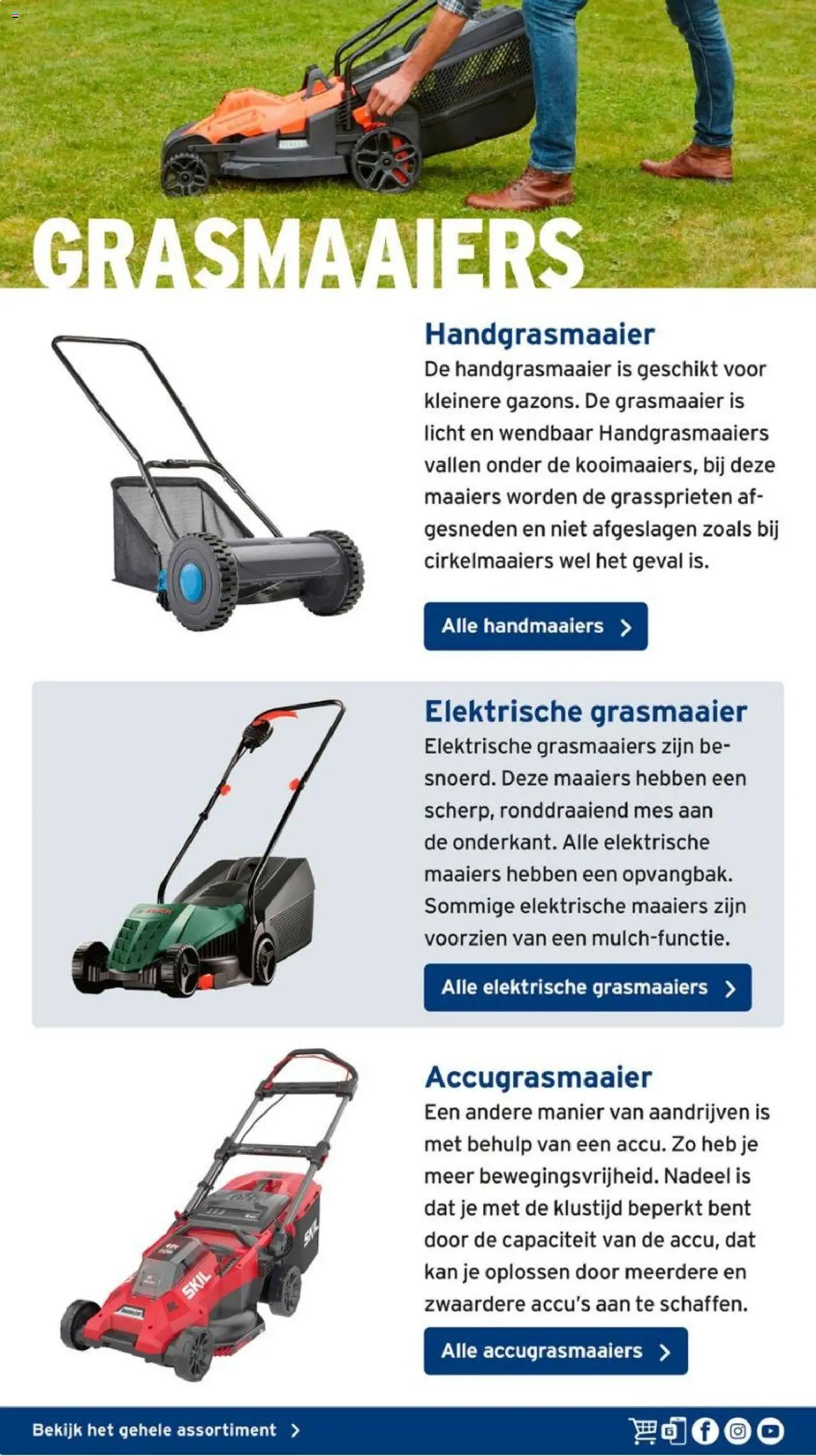  | Pagina: 16 | Producten: Grasmaaier, Mes, Kan