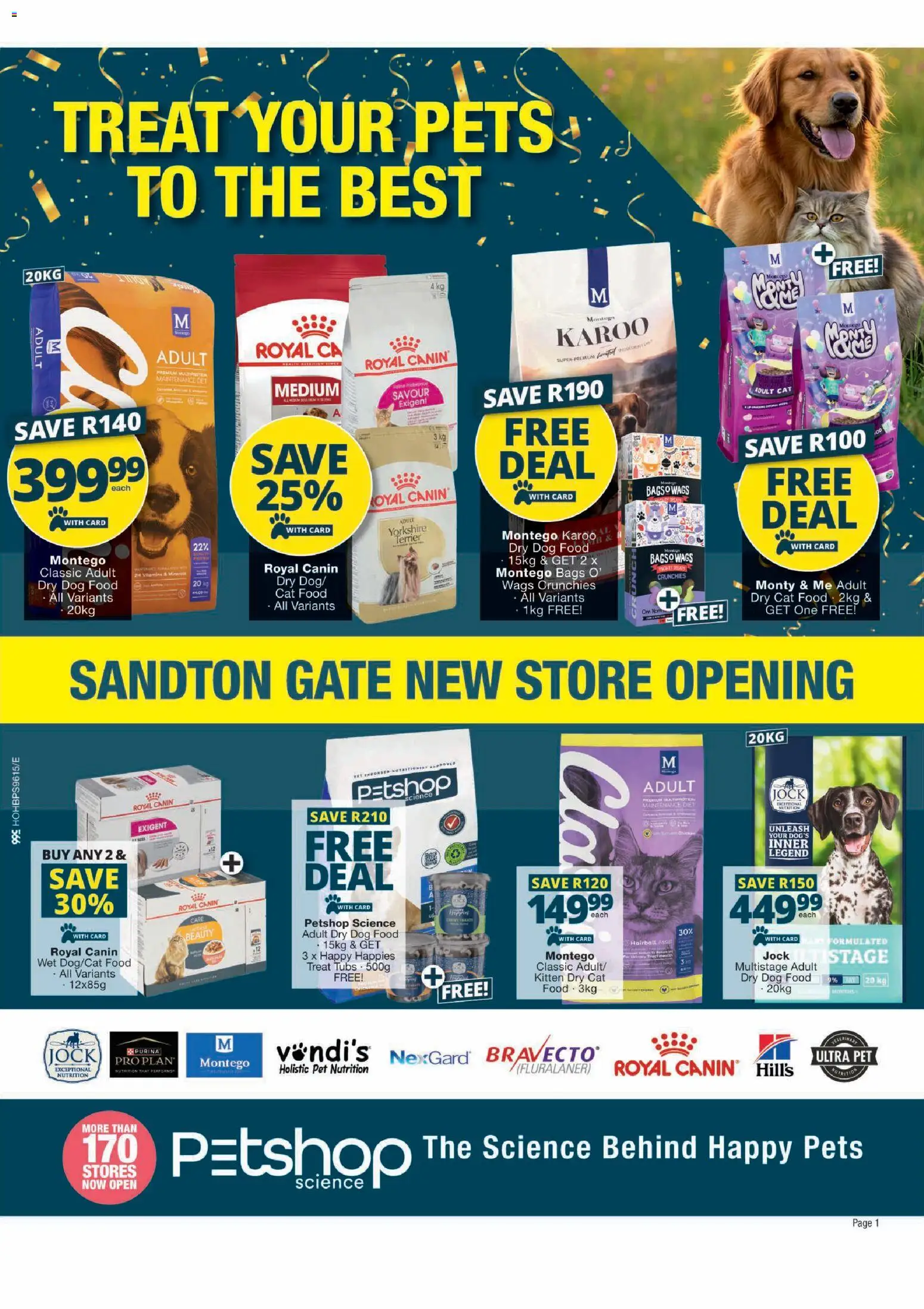 New Checkers catalogue – valid from 26.03.2026 | Page: 1 | Products: Vitamins, Gate, Cat food, Dog food