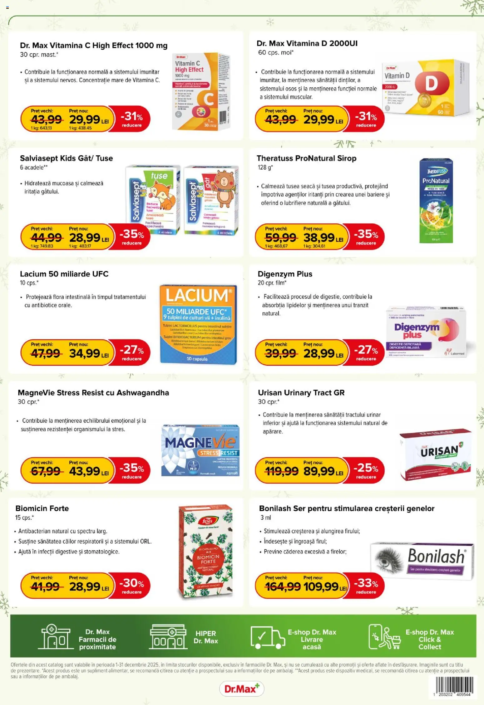 Noul catalog Dr.Max – valabil de la 01.12.2025 | Pagină: 8
