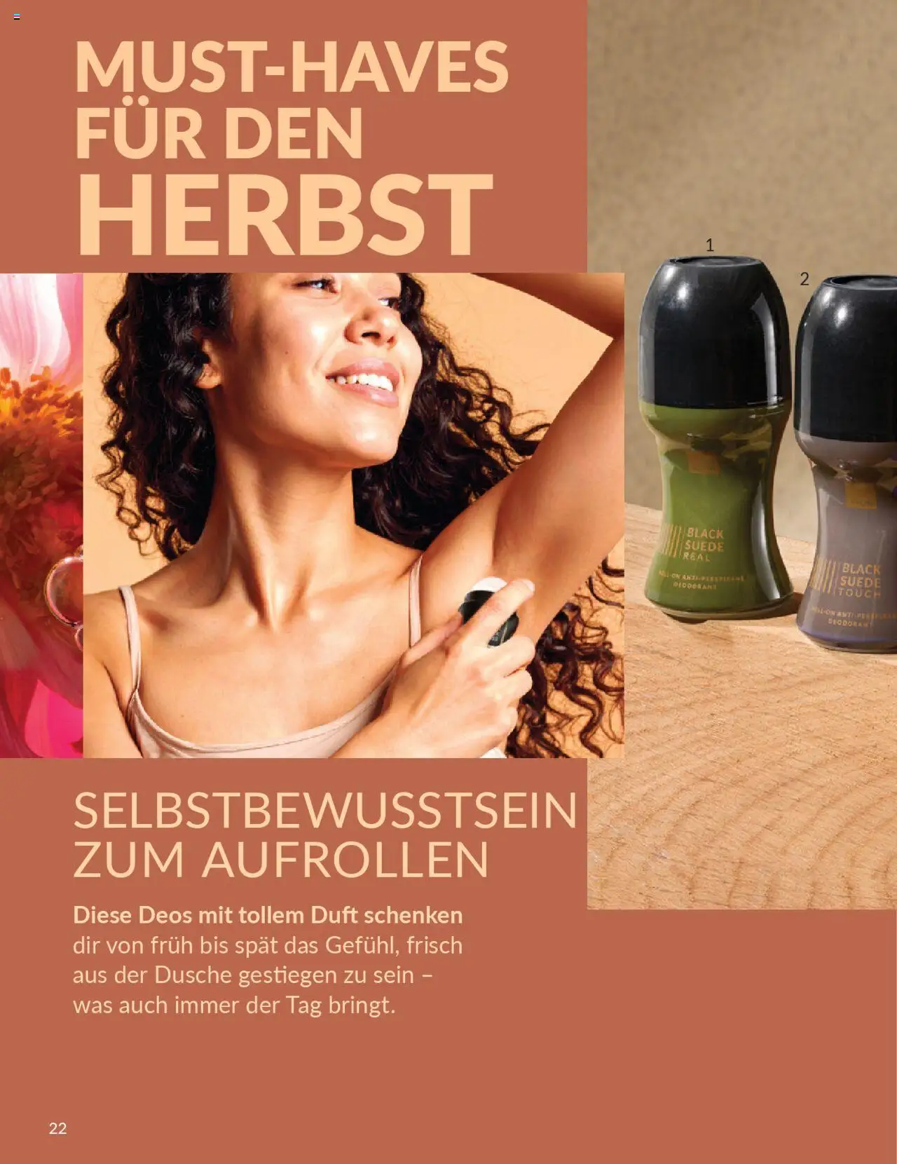 AVON Katalog Oktober 2025 – gültig ab 01.10.2025 | Seite: 24 | Produkte: Dusche, Duft, Deodorant