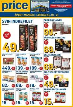 Forhåndsvisning av Price Lagerbutikk - Kundeavis gyldig fra 19.09.2025