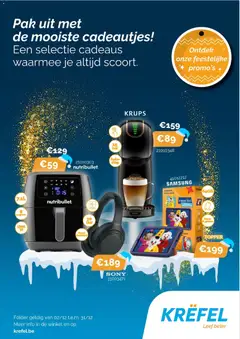 Krëfel - Folder - Voorbeeld van een folder van Krëfel, geldig van 02.12.2025