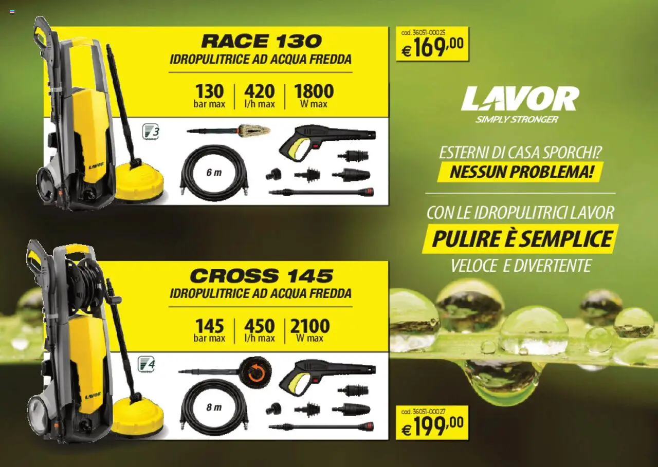 Volantino Brico OK del 03.03.2025 | Pagina: 3 | Prodotti: Acqua, Idropulitrice