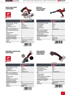 Anteprima del volantino Einhell volantino Elettroutensili  valido a partire dal 17.03.2026 | Pagina: 77 | Prodotti: Taglierino, Alluminio, Sega, Scatola