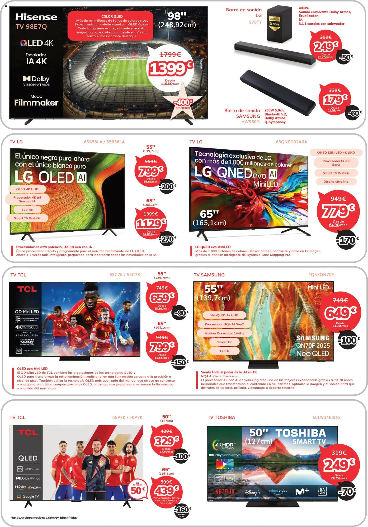 Mi Electro Black Friday │ válido desde el 01.11.2025 | Página: 6 | Productos: Καλαμάρι, Té, Audio, Galette de chaise