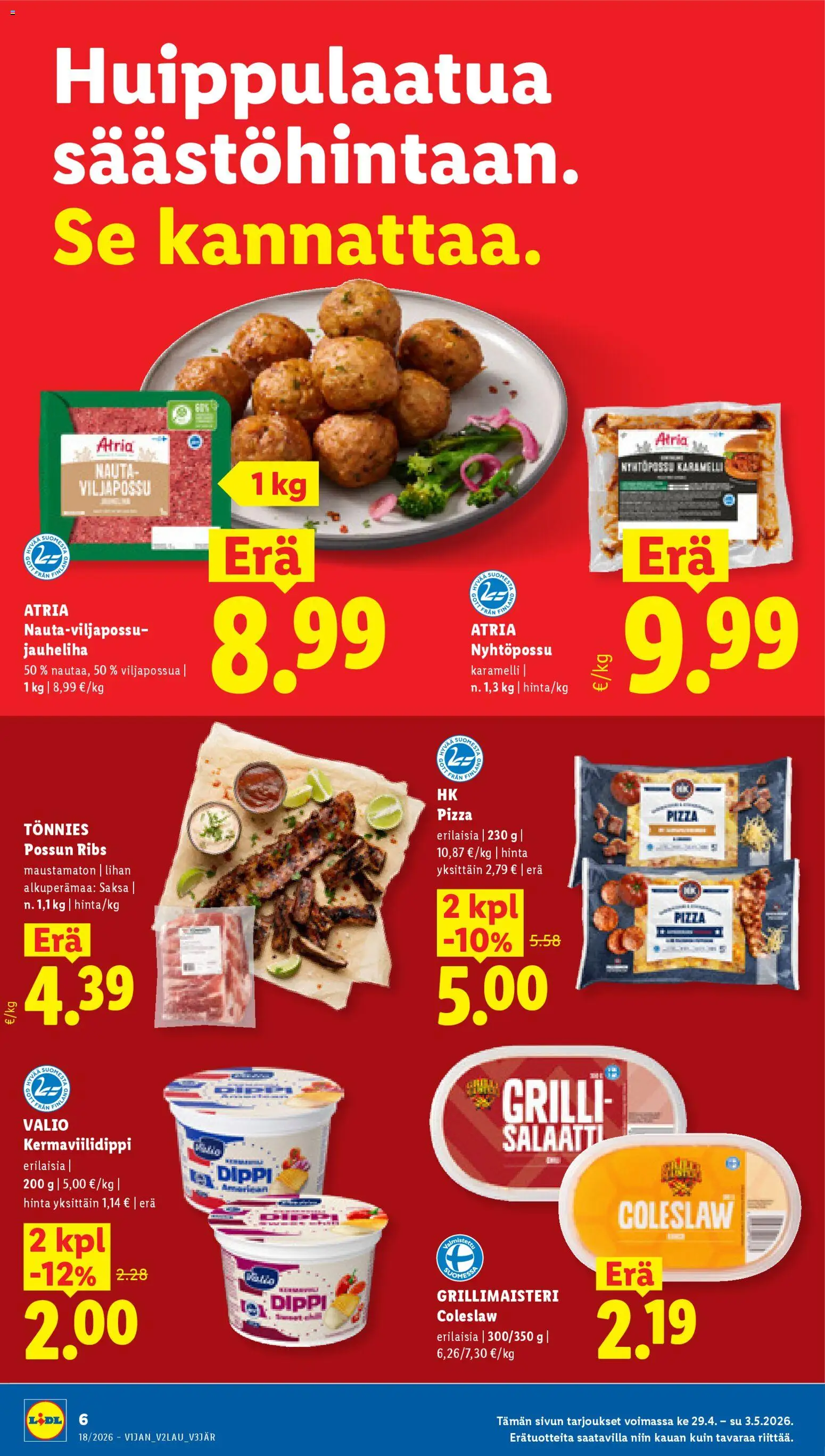 Lidl tarjoukset - Tampere – voimassa 29.04.2026 alkaen | Sivu: 6