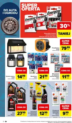 Pogląd oferty "Carrefour gazetka - Łap super okazje" - ważna od 30.03.2026 | Strona: 8 | Produkty: Kosmetyki, Baterie, Przedłużacz