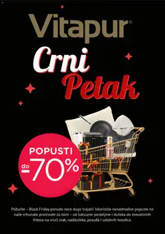 Vitapur Black Friday  - pregled Vitapur kataloga - važi od 31.10.2025