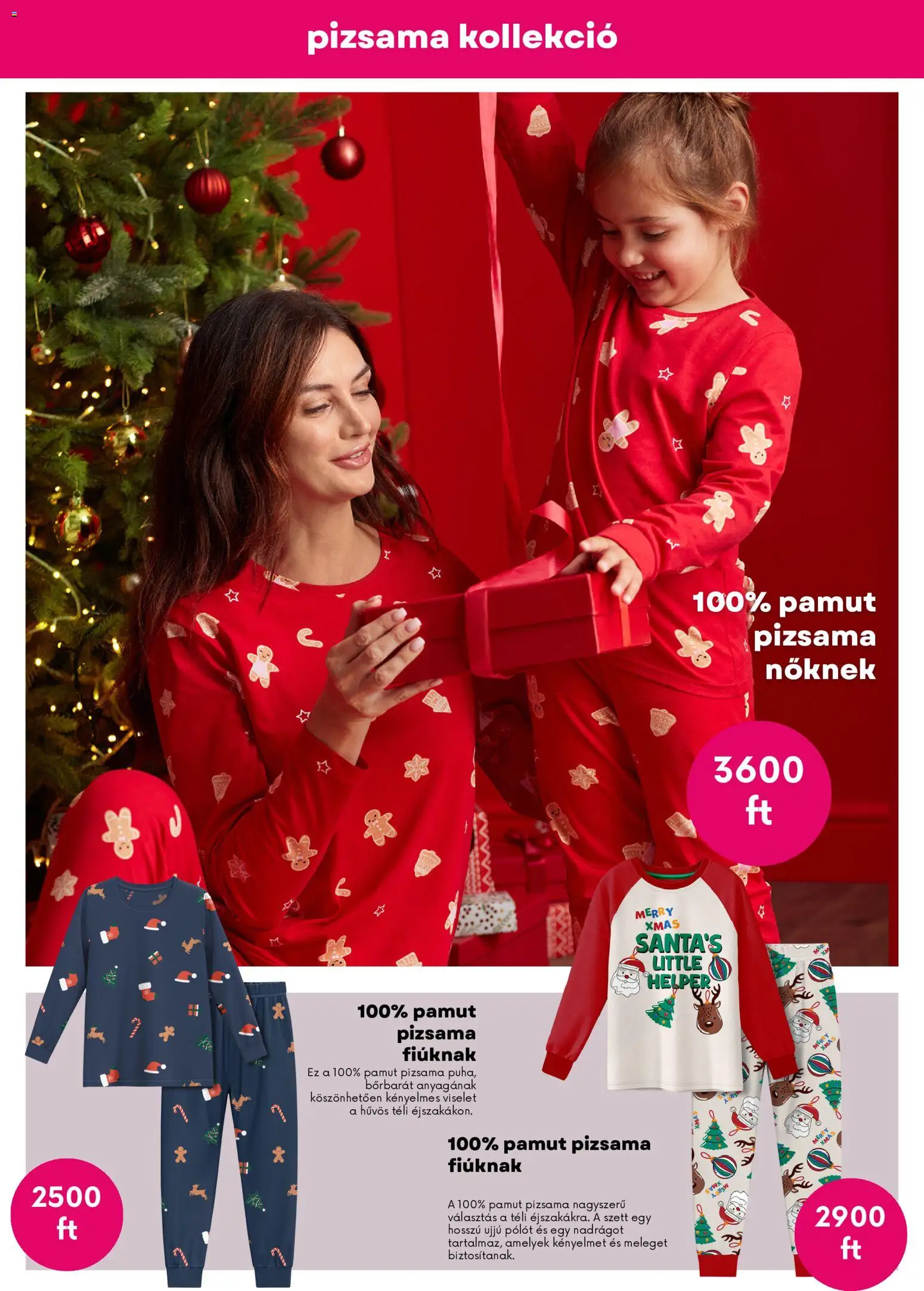 Pepco akciós ujság - amely érvényes a következő dátumtól: 06.11.2025 | Oldal: 6 | Termékek: Pizsama