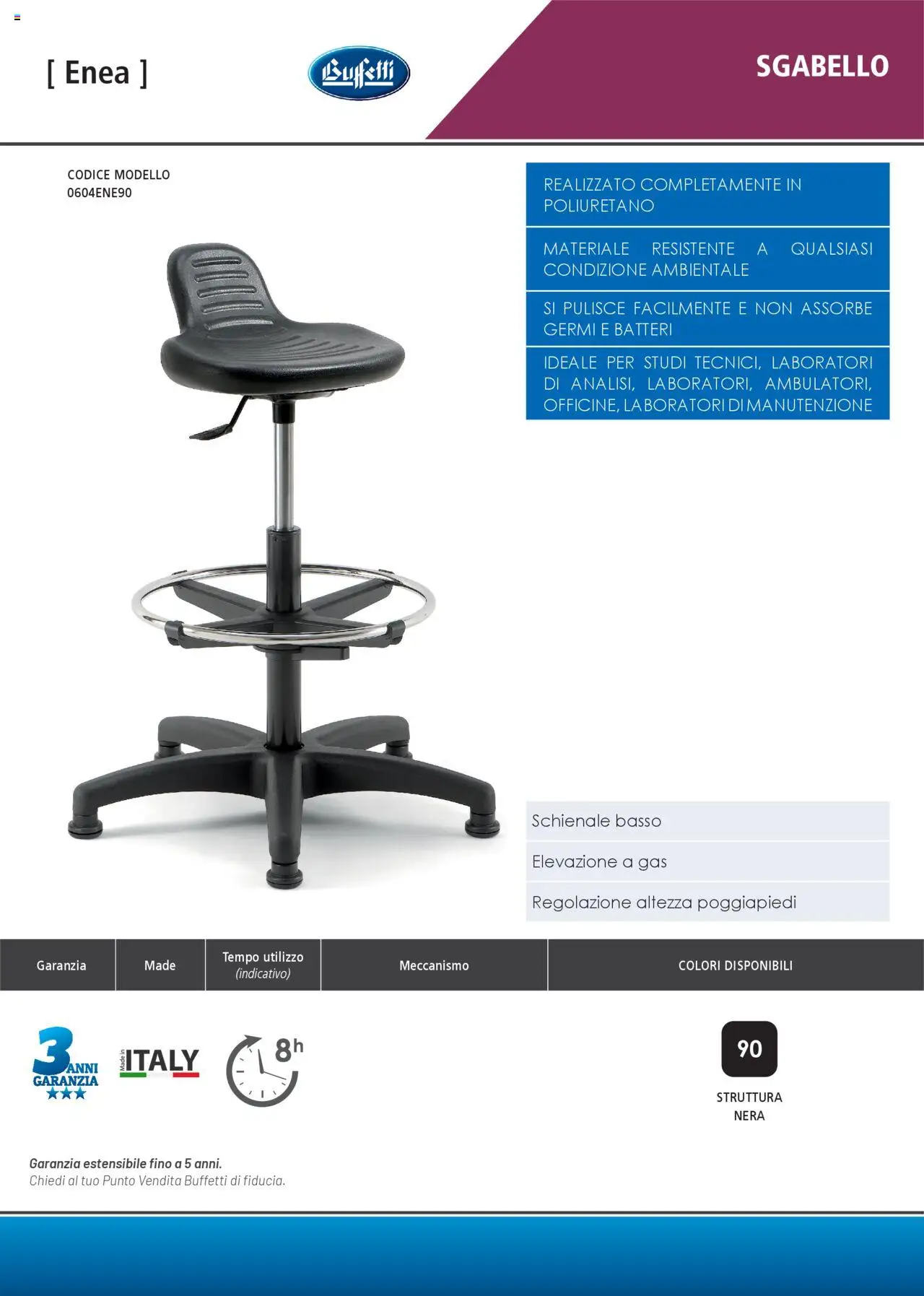 Volantino Buffetti del 28.06.2025 | Pagina: 187 | Prodotti: Poggiapiedi, Sgabello