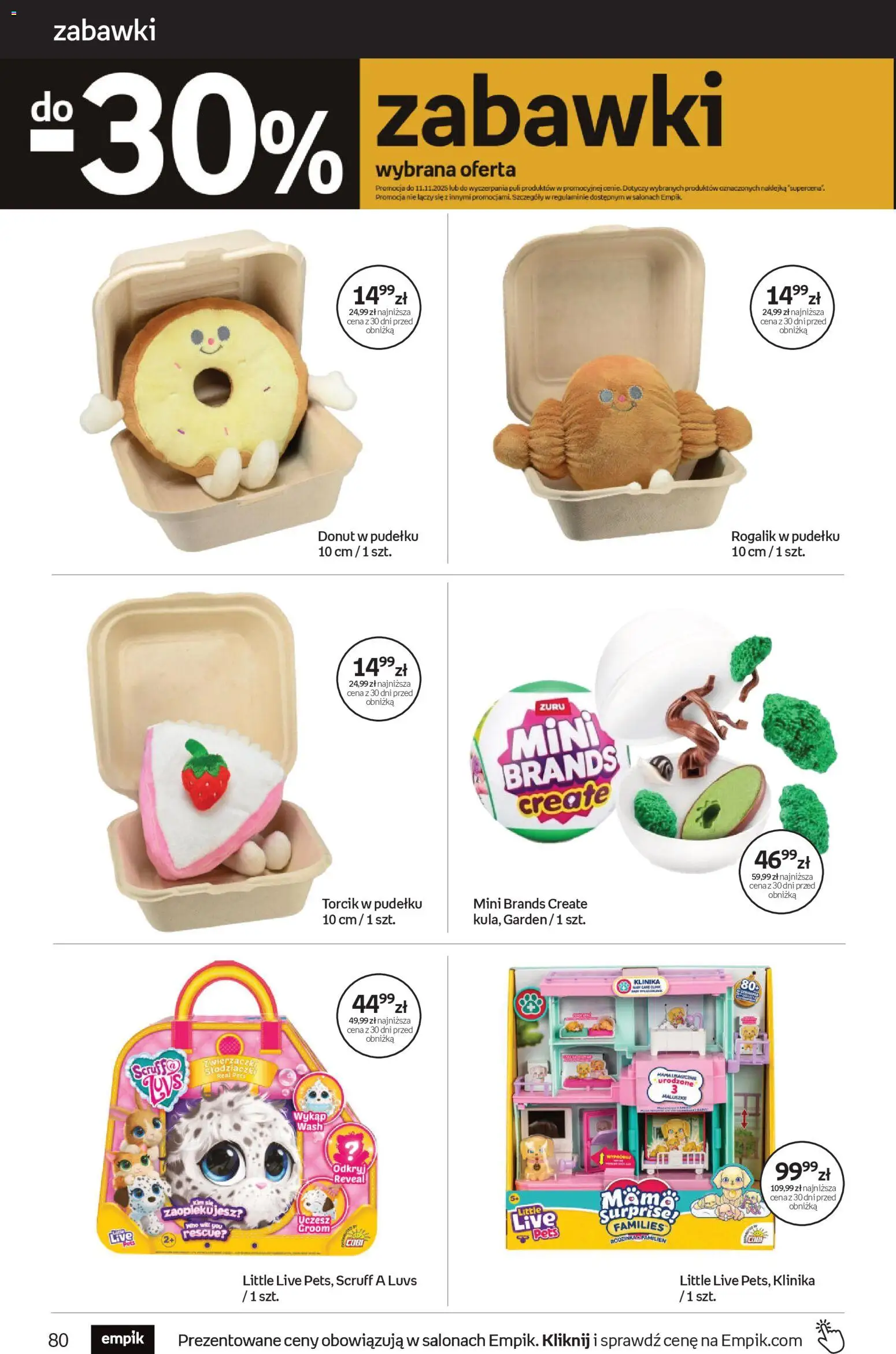 Empik Black Friday od 29.10.2025 | Strona: 80 | Produkty: Donut