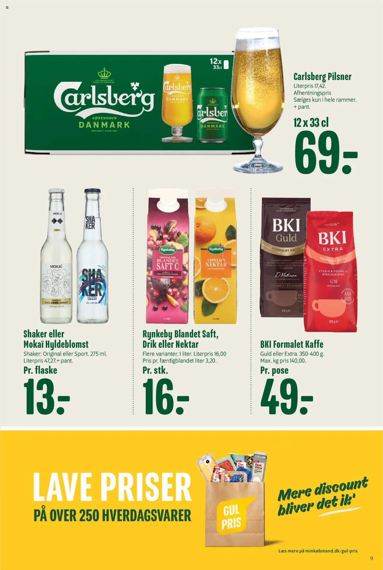 Min Købmand tilbudsavis – gyldig fra 17.10.2025 | Side: 10 | Produkter: Kaffe, Chokolade, Cider
