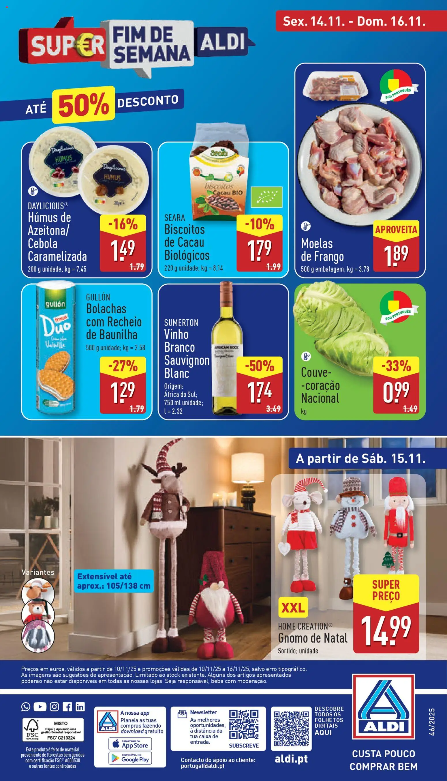 Aldi folheto │ válido de 10.11.2025 | Página: 34 | Produtos: Caixa, Vinho, Moelas, Couve