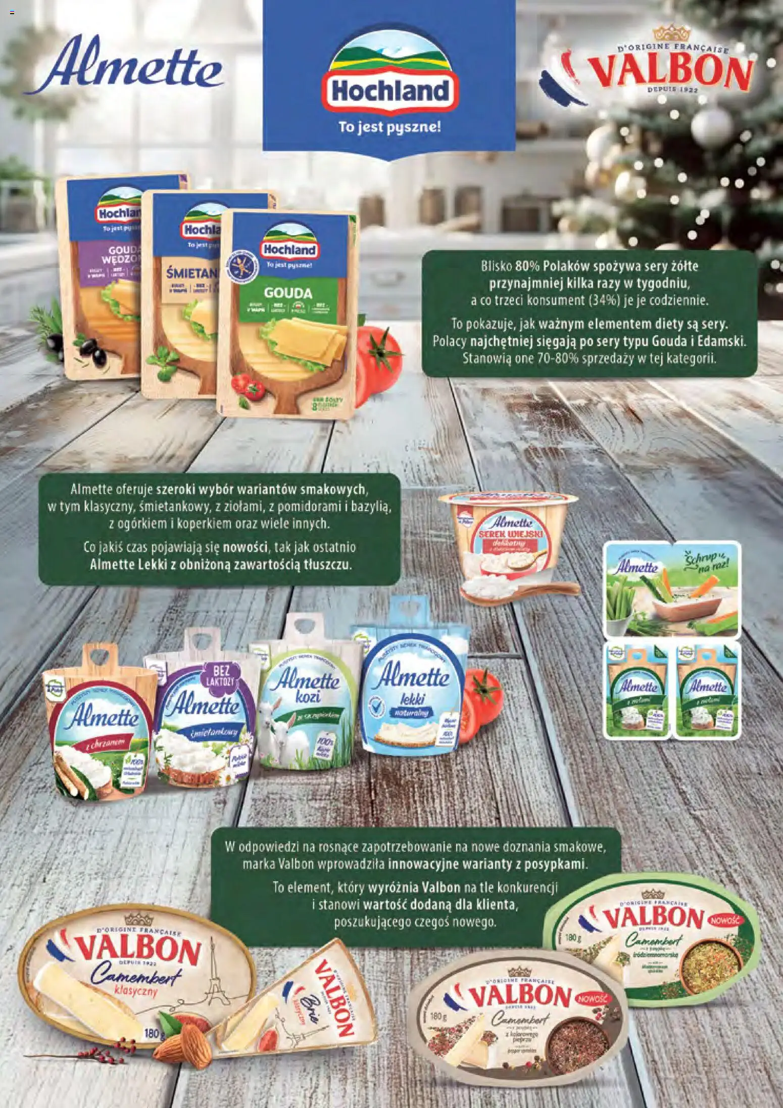 Eurocash Gazetka - Czas Świętowania od 03.11.2025 | Strona: 12 | Produkty: Camembert, Sery