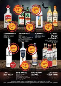 Pogląd oferty "Al.Capone Gazetka" - ważna od 13.10.2025 | Strona: 5 | Produkty: Karta, Tequila, Jagermeister, Wódka