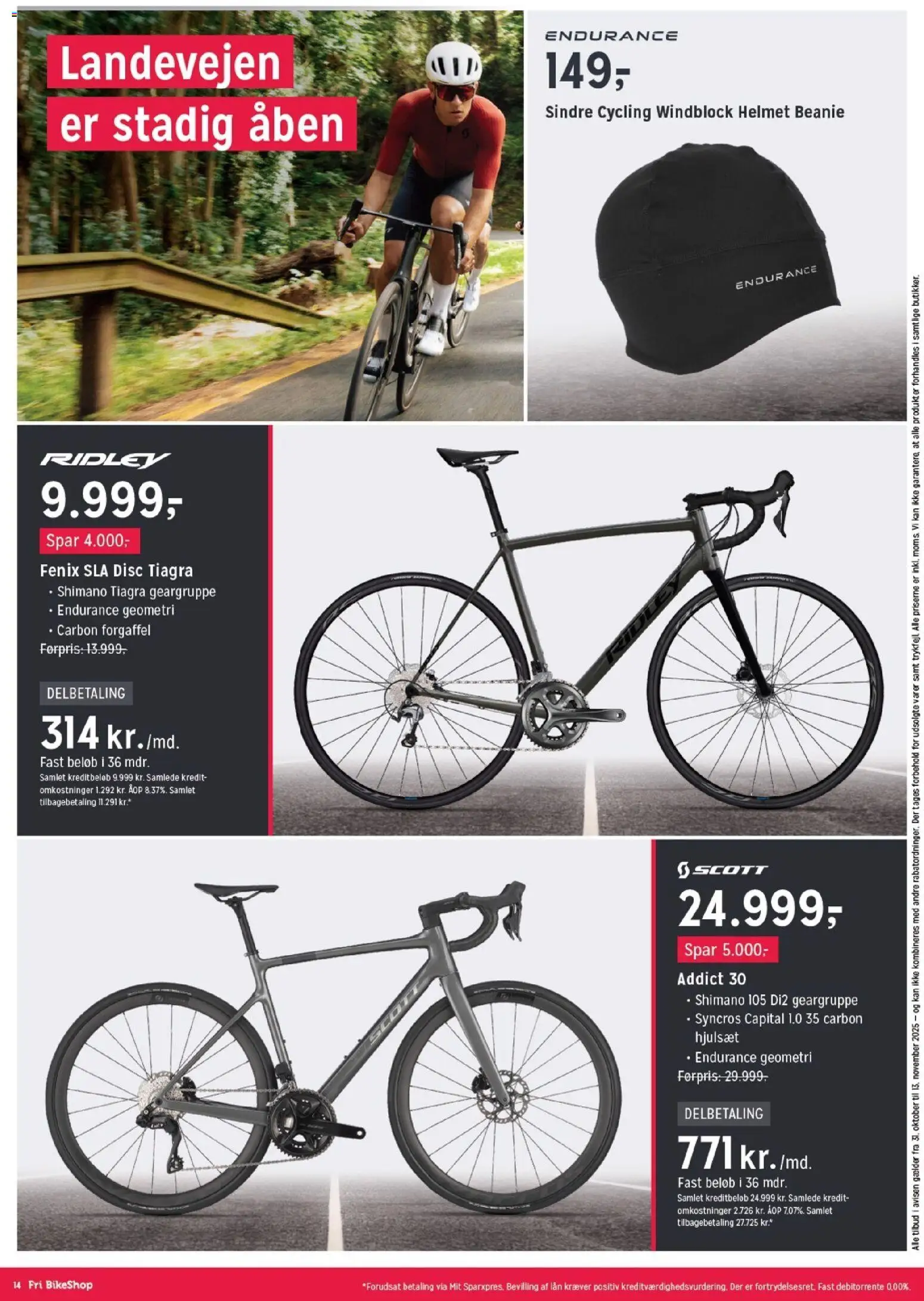 Fri BikeShop tilbudsavis – gyldig fra 31.10.2025 | Side: 14