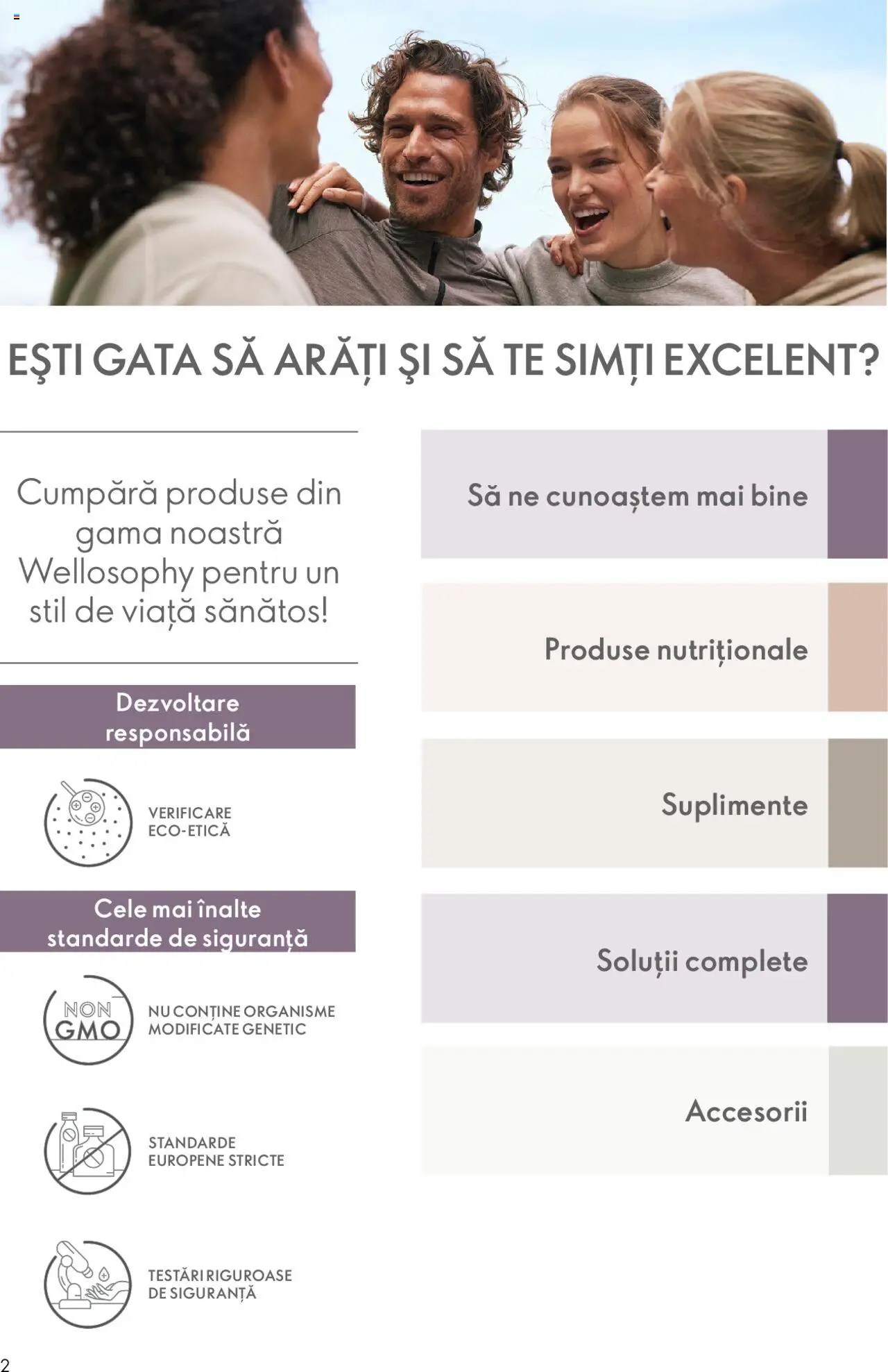 Oriflame catalog - Wellosophy – valabil de la 31.10.2023 | Pagină: 2