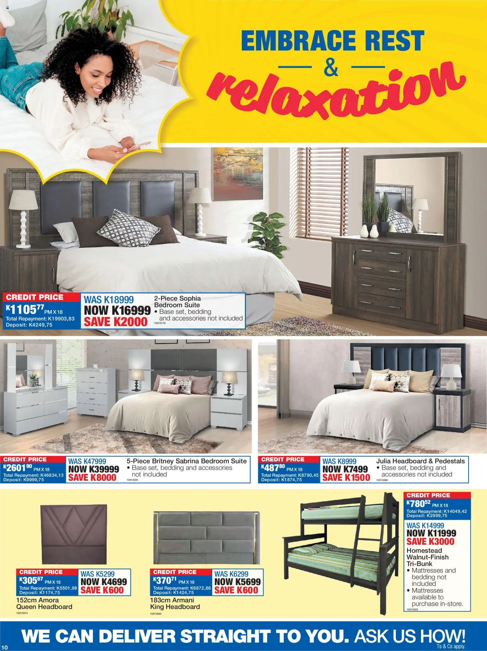 New OK Furniture catalogue – valid from 19.01.2026 | Page: 10 | Products: Headboard