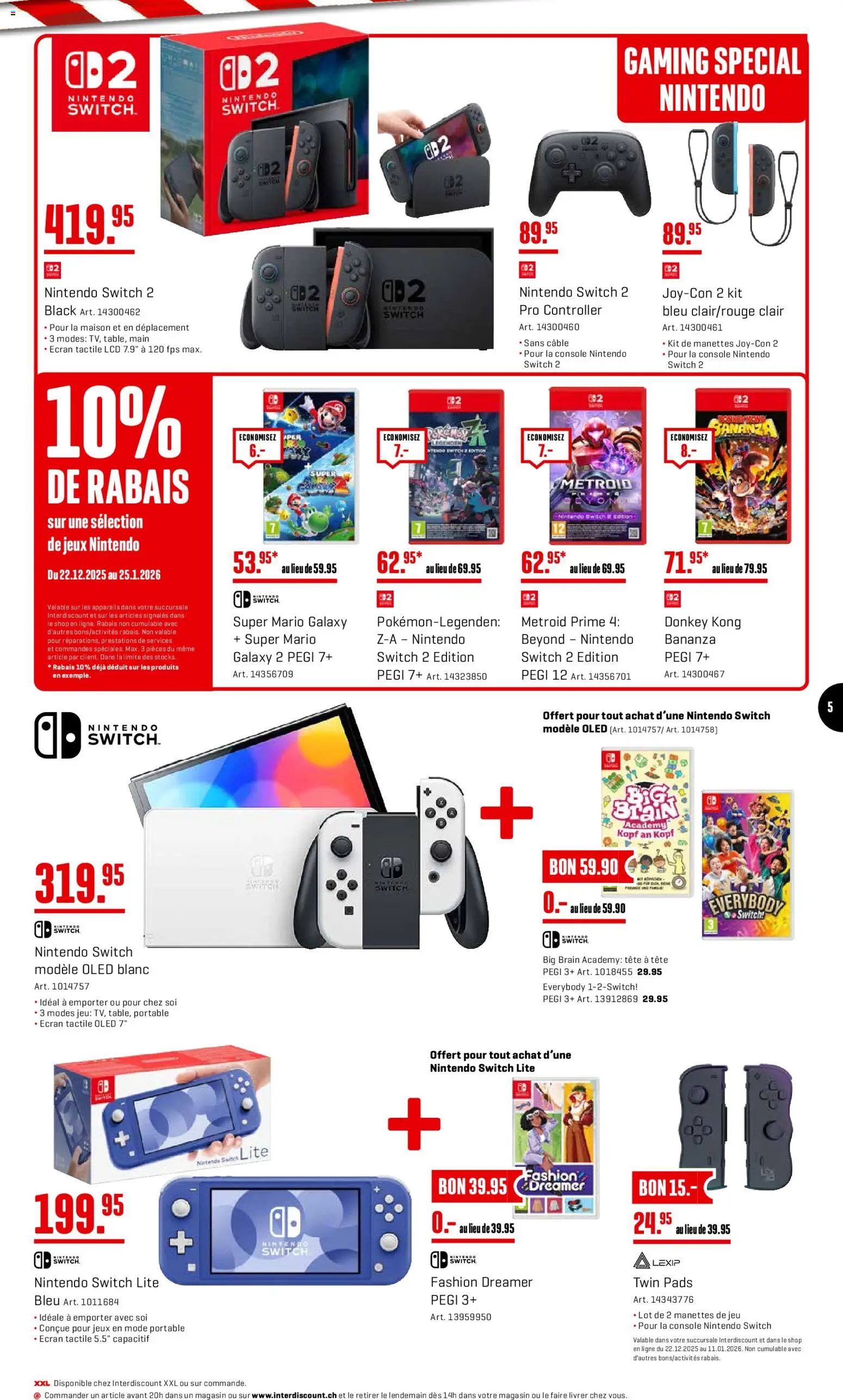 Interdiscount Aktionen Soldes – gültig ab 22.12.2025 | Seite: 5