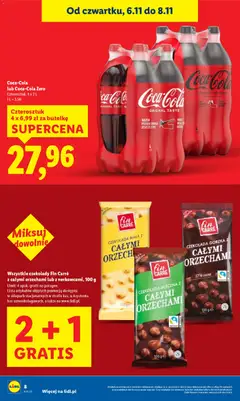 Pogląd oferty "Wszystkie czekolady Fin Carré z całymi orzechami lub z nerkowcami, 100 g, Czekolada z całymi orzechami lub z nerkowcami, 100 g" - ważna od 06.11.2025 | Strona: 8