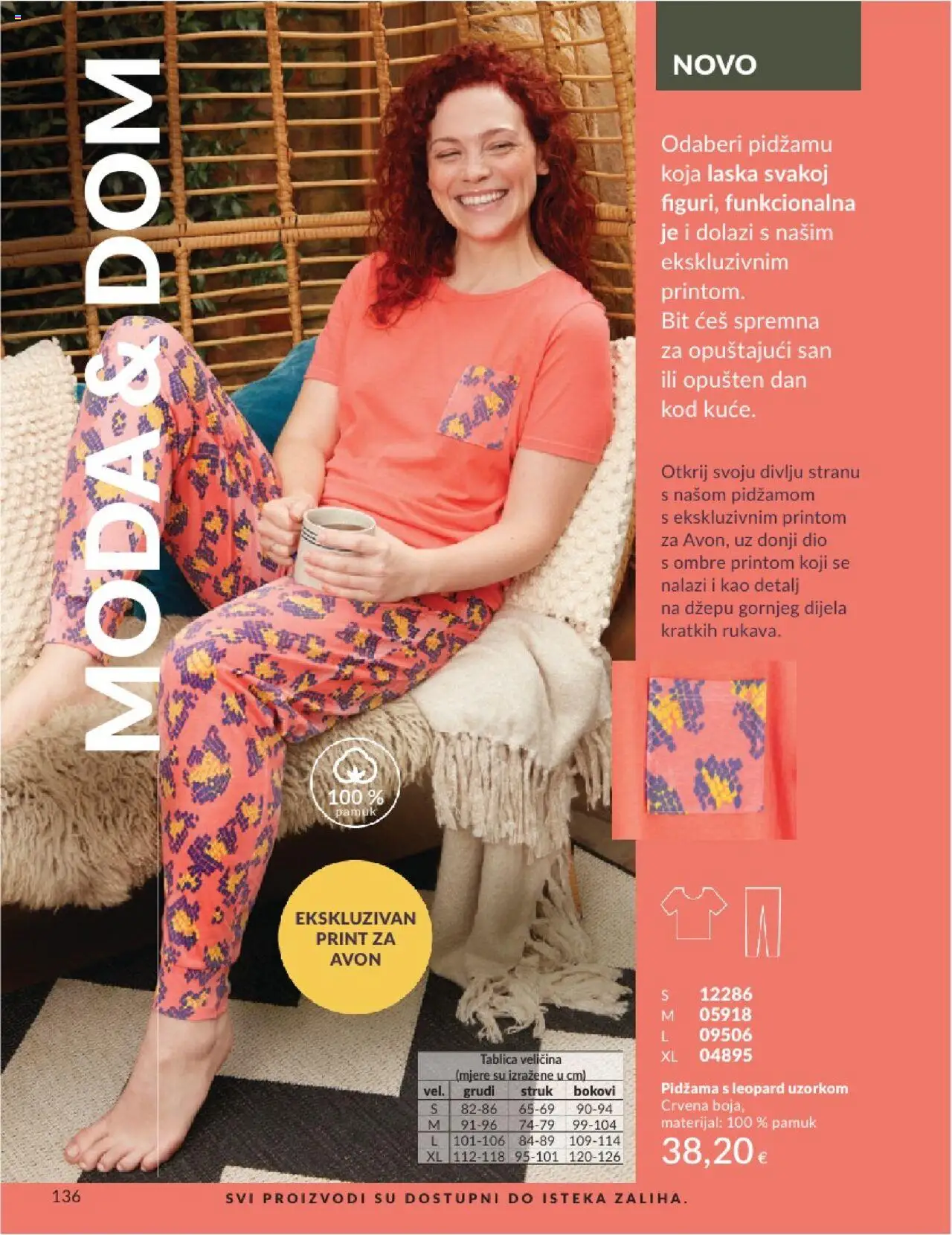 Avon katalog | vrijedi od 31.05.2025 | Stranica: 136 | Proizvodi: Pidžama