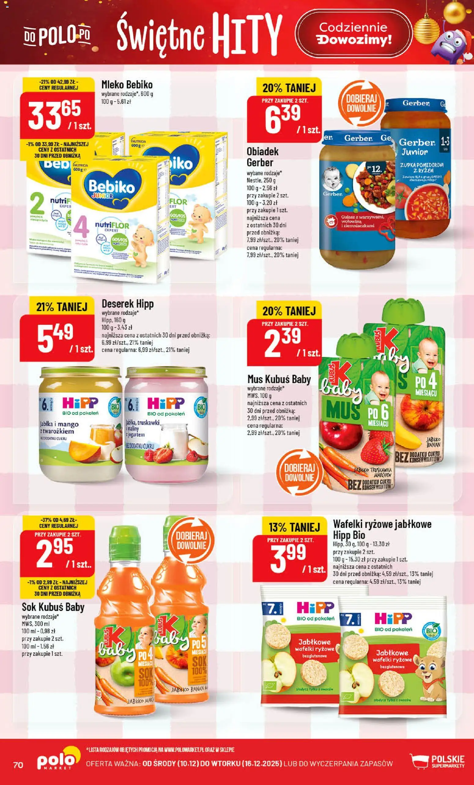 POLOmarket Gazetka od 10.12.2025 | Strona: 70