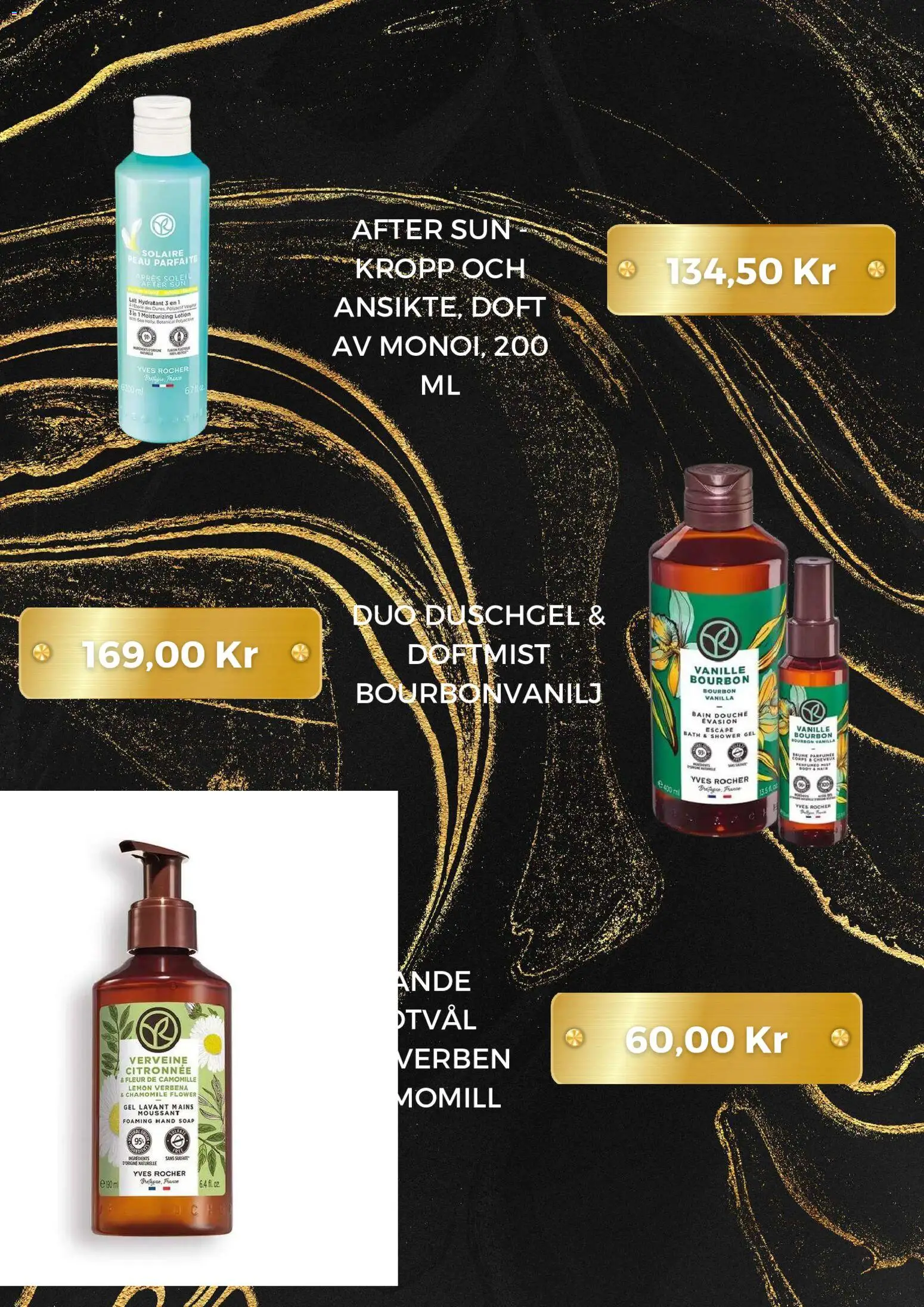 Yves Rocher reklamblad aktuell från 01.02.2026 | Sida: 8 | Produkter: Doft, Tvål, Bourbon, After sun