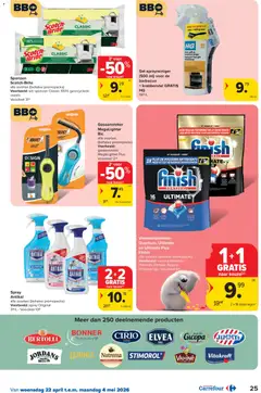 Carrefour folder week 17 - Voorbeeld van een folder van Carrefour, geldig van 22.04.2026 | Pagina: 25 | Producten: Grill, Douche