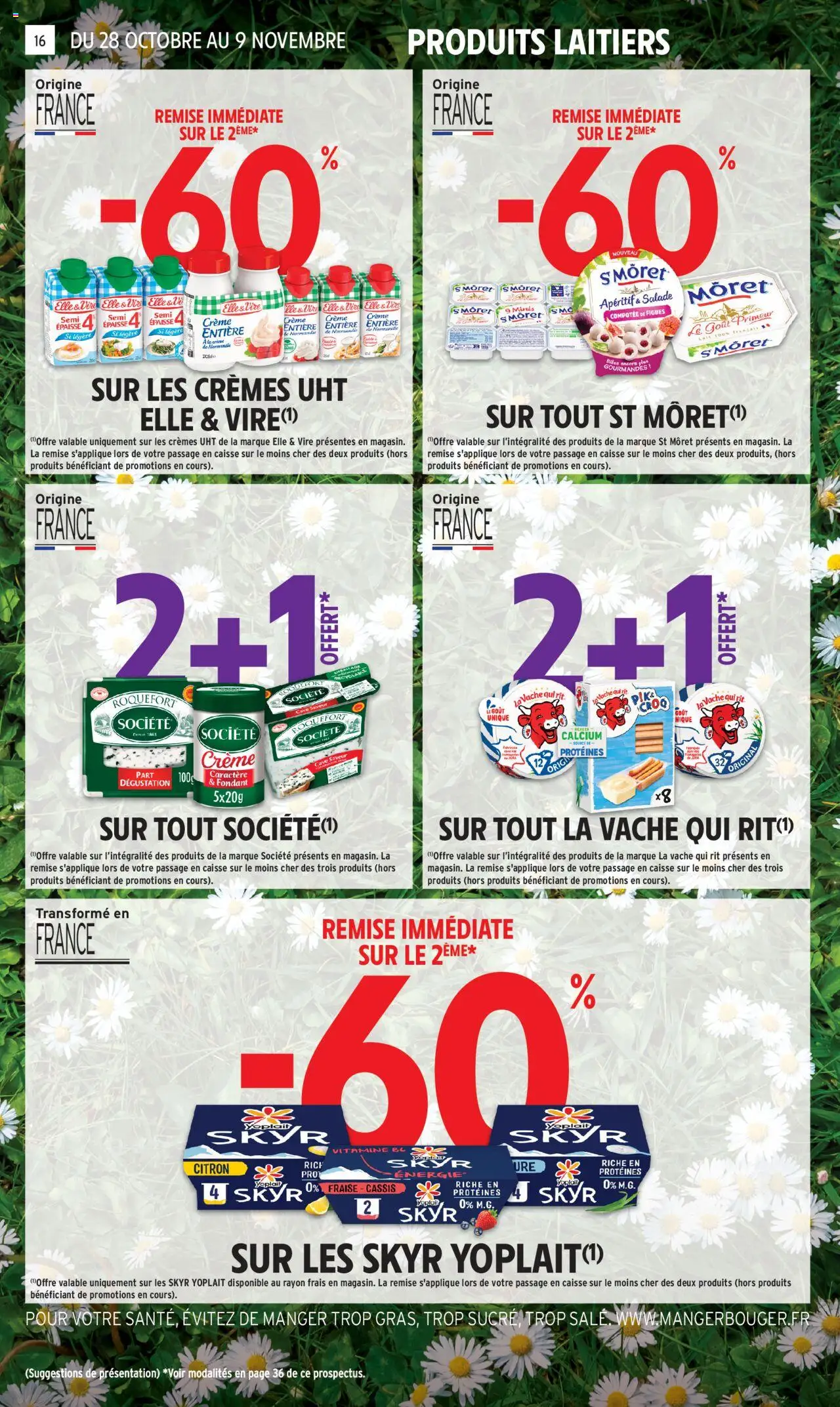 {H1} | Page: 4 | Produits: Citron, Fraise, Skyr, Crème