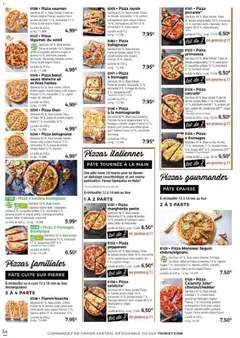 Thiriet - Prévisualisation de Thiriet Catalogue livraison à domicile  valide à partir de 28.10.2025 | Page: 34 | Produits: Four, Ail, Pizza, Saumon