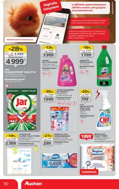 Auchan Akciós újság - amely érvényes a következő dátumtól: 22.01.2026 | Oldal: 30