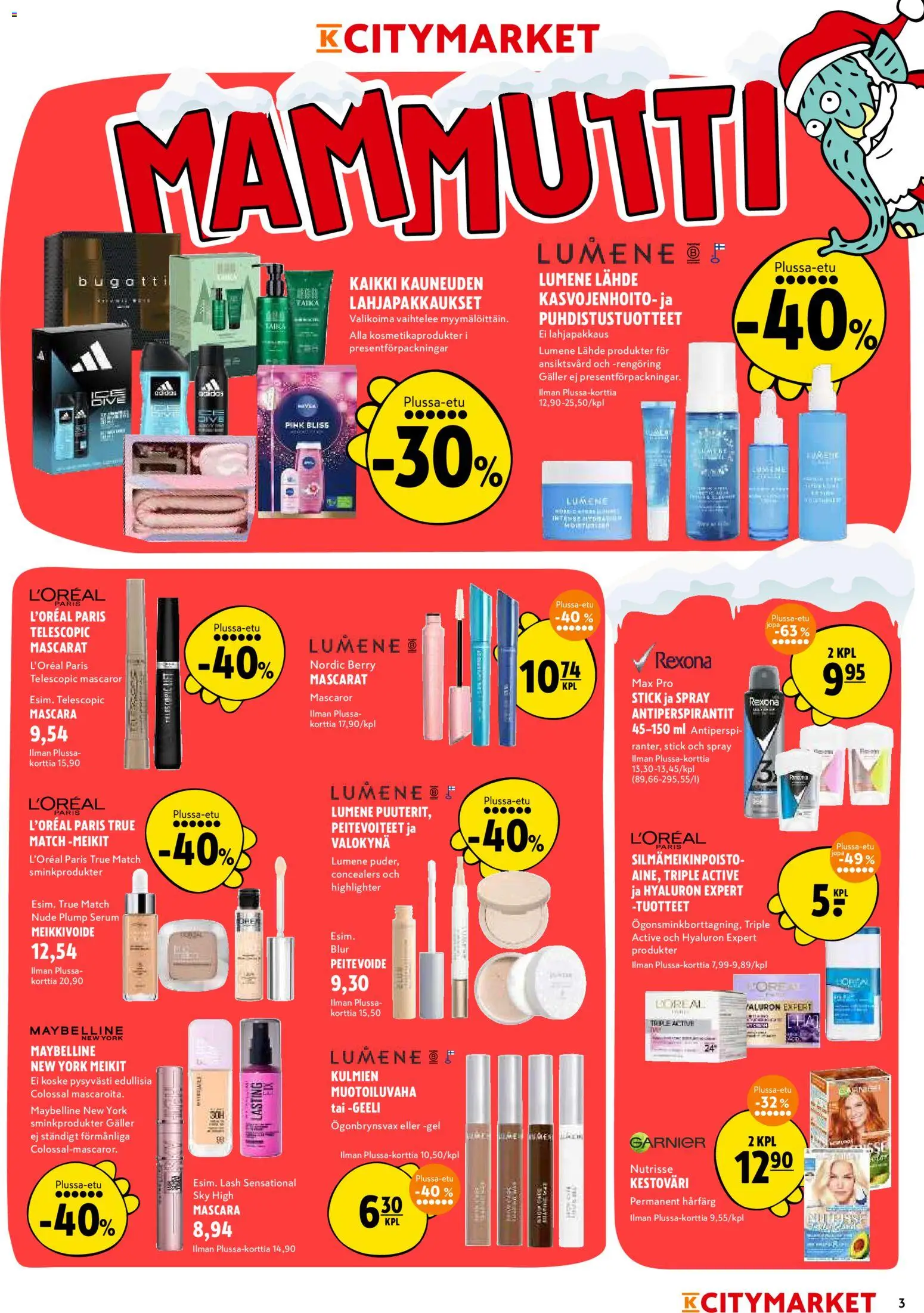 K-Citymarket tarjoukset – voimassa 11.12.2025 alkaen | Sivu: 3