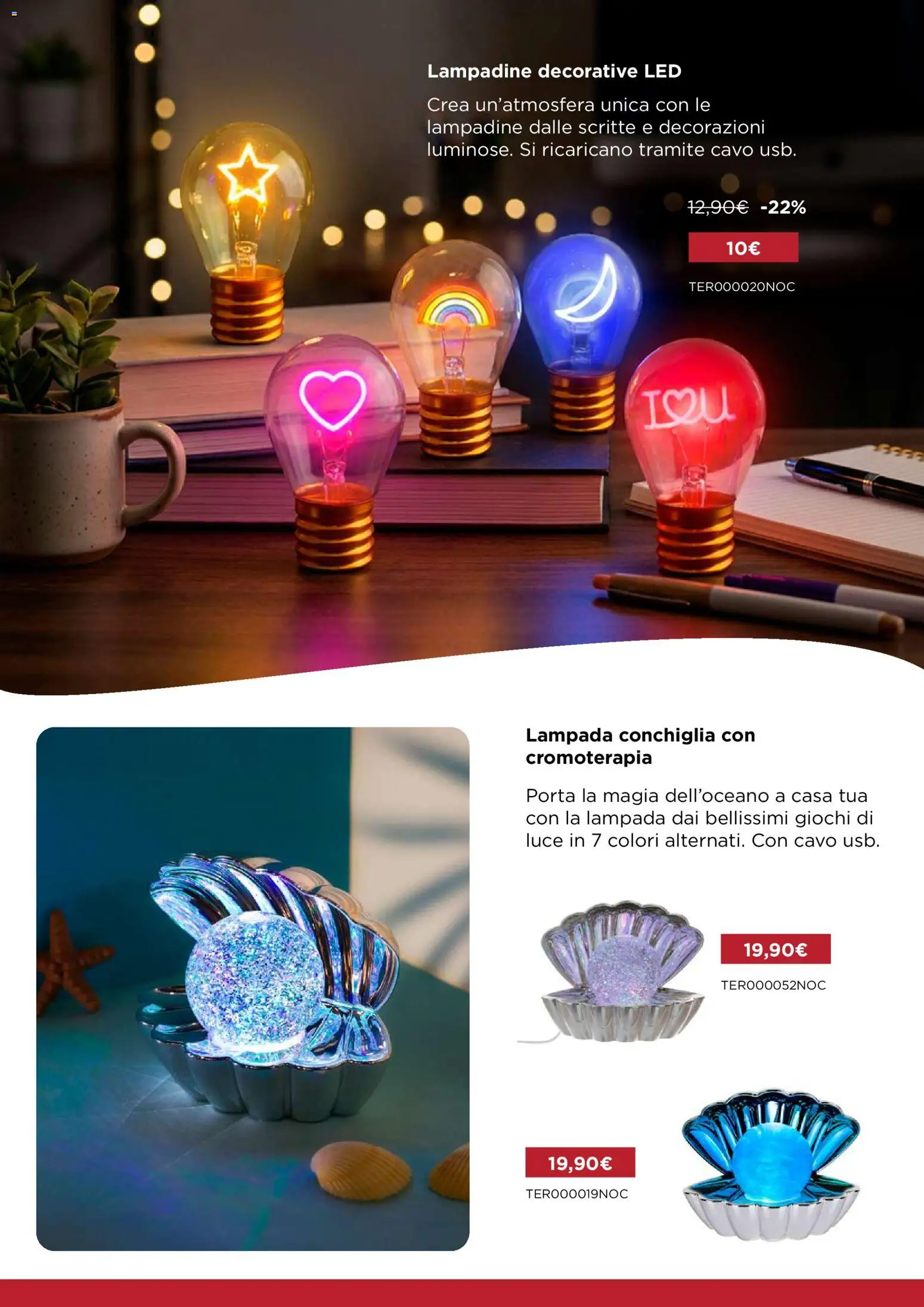 Volantino Kasanova del 20.03.2026 | Pagina: 27 | Prodotti: Cavo, Lampada, Decorazioni