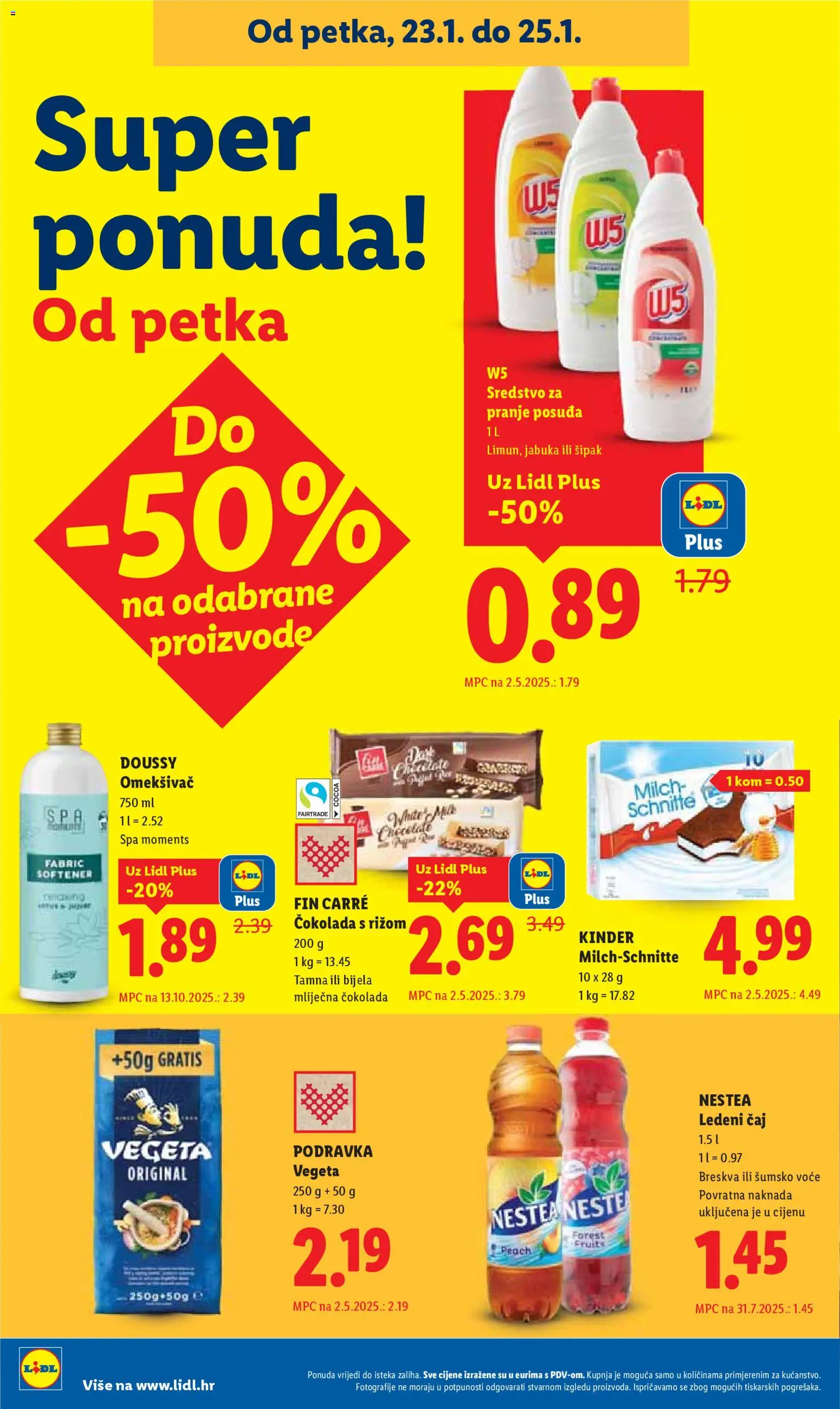 Lidl katalog | vrijedi od 19.01.2026 | Stranica: 66 | Proizvodi: Omekšivač, Voće, Vegeta, Jabuka