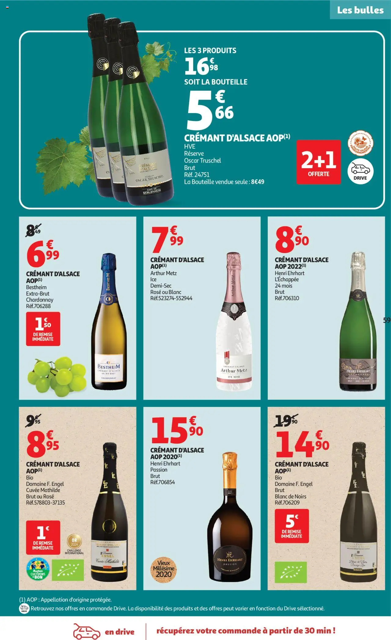 {H1} | Page: 59 | Produits: Crémant, Crémant d'alsace