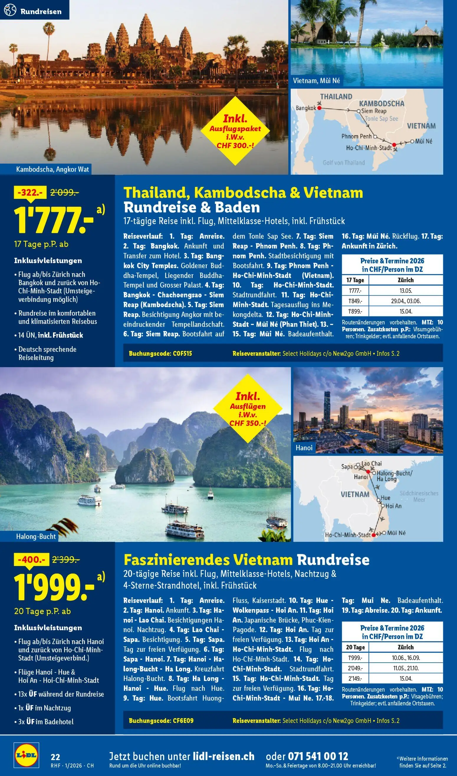 Lidl Aktionen Reisen Januar – gültig ab 29.12.2025 | Seite: 22 | Produkte: Uhr