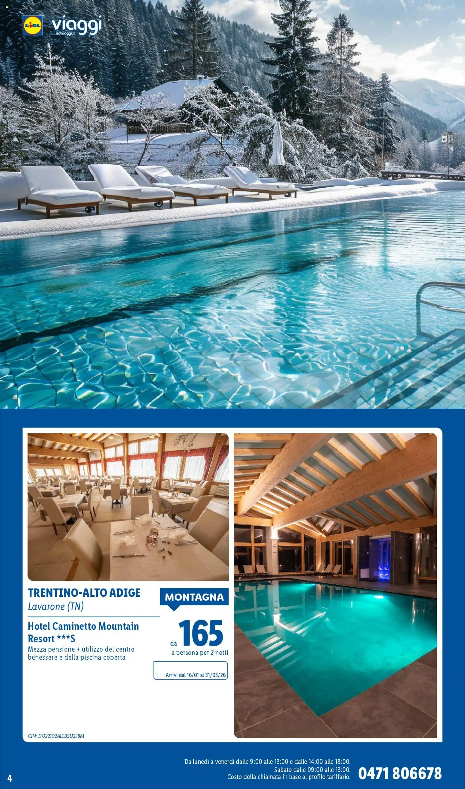 Volantino Lidl del 22.12.2025 | Pagina: 4 | Prodotti: Piscina, Coperta